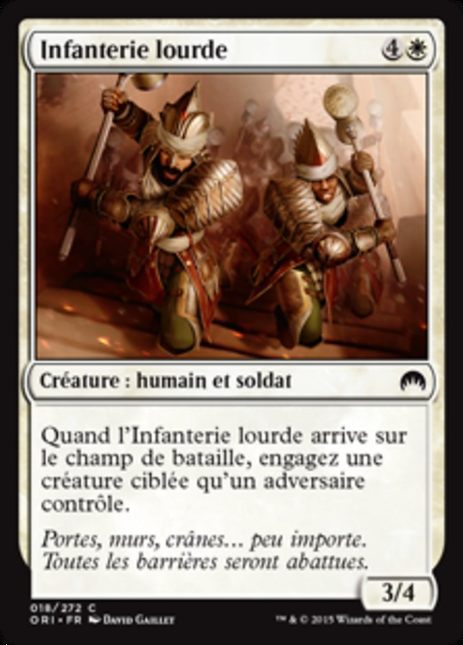 image Infanterie lourde