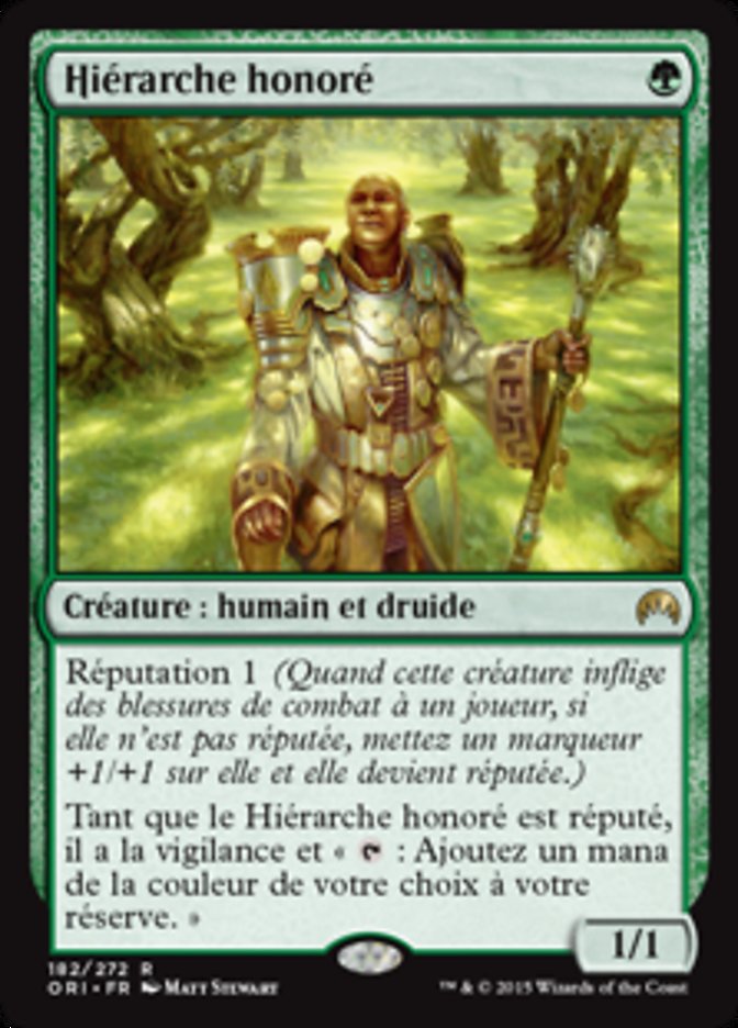 image Hiérarche honoré
