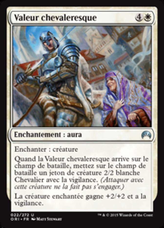 image Valeur chevaleresque