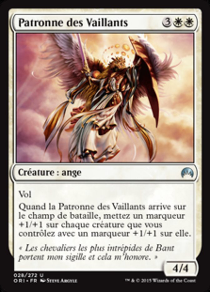 image Patronne des Vaillants
