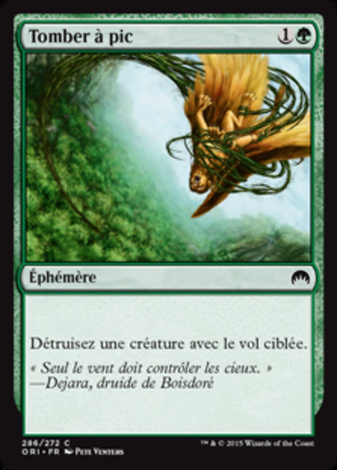 image Tomber à pic