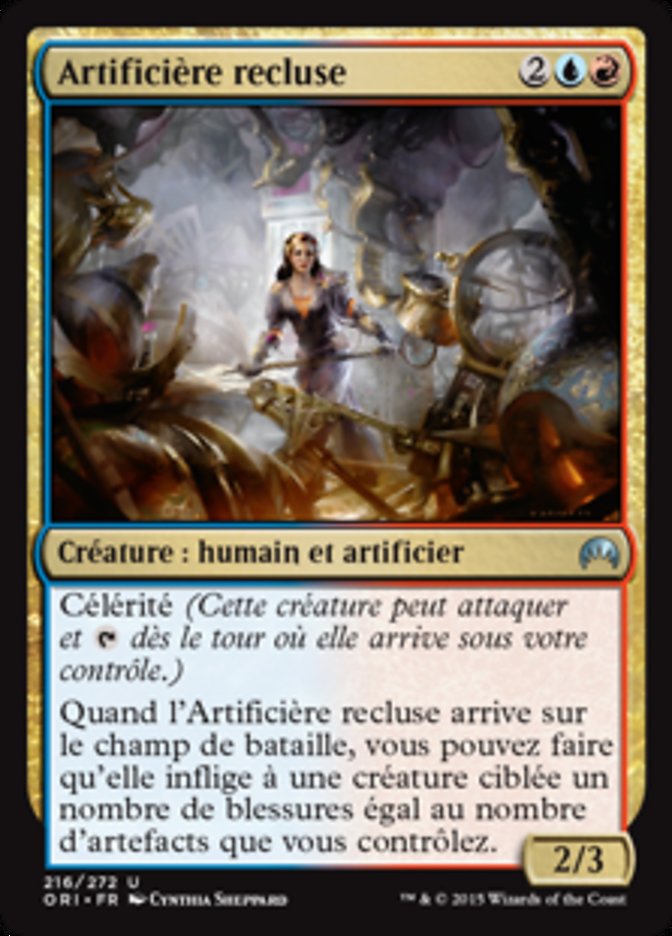 image Artificière recluse