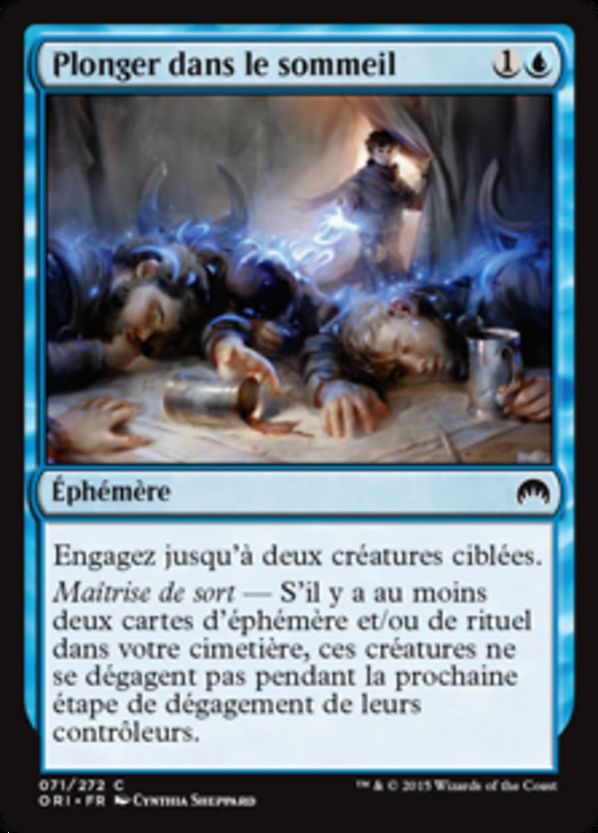 image Plonger dans le sommeil