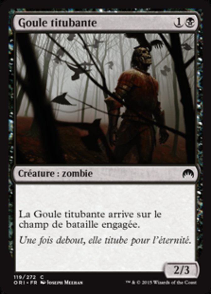 image Goule titubante