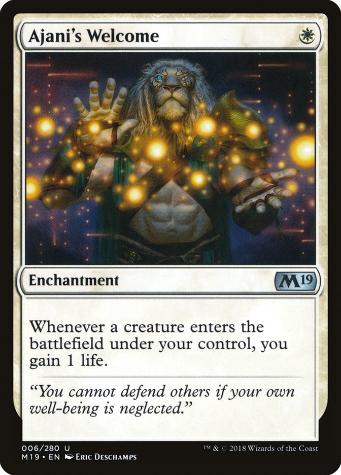 image Ajani's Welcome