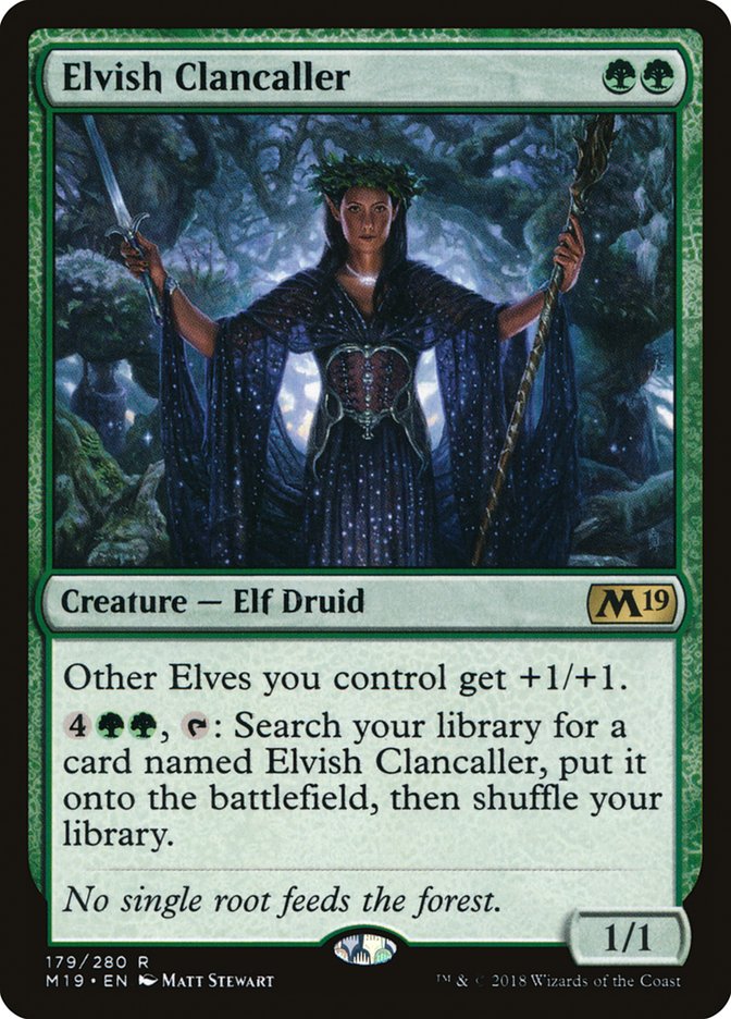 image Elvish Clancaller