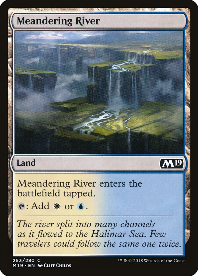 image Meandering River