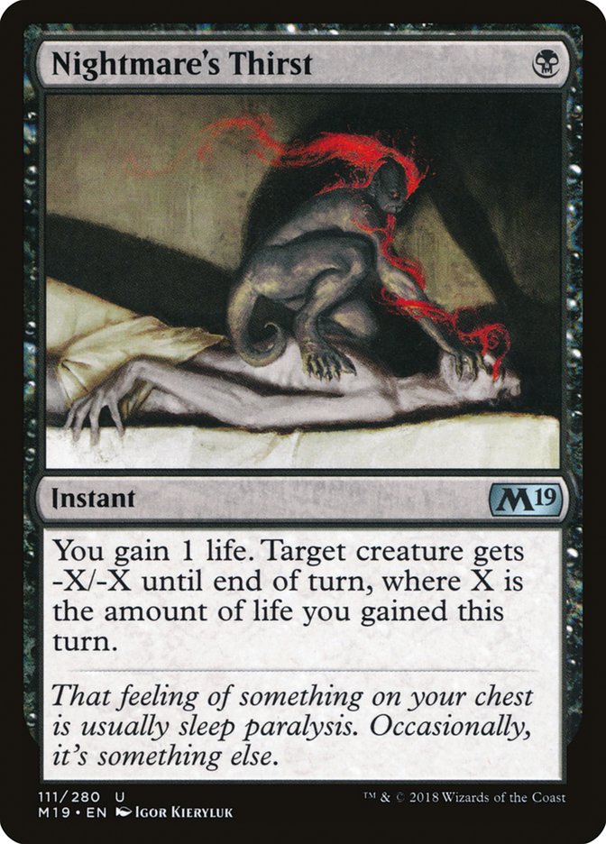 image Nightmare's Thirst