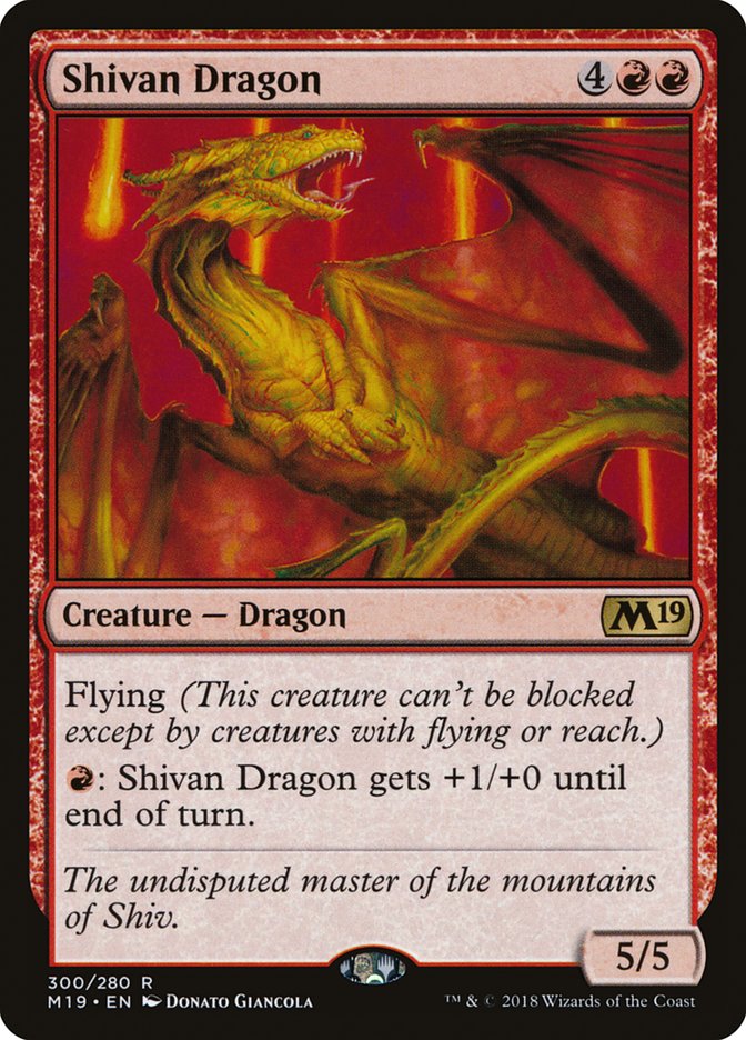 image Shivan Dragon