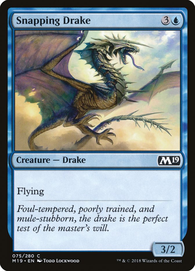 image Snapping Drake