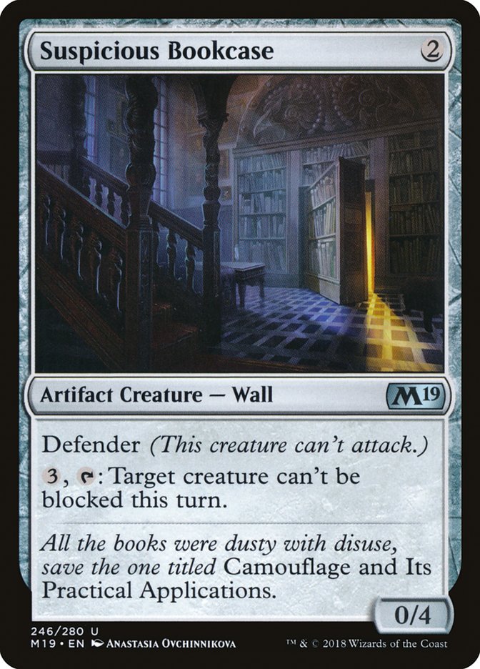 image Suspicious Bookcase