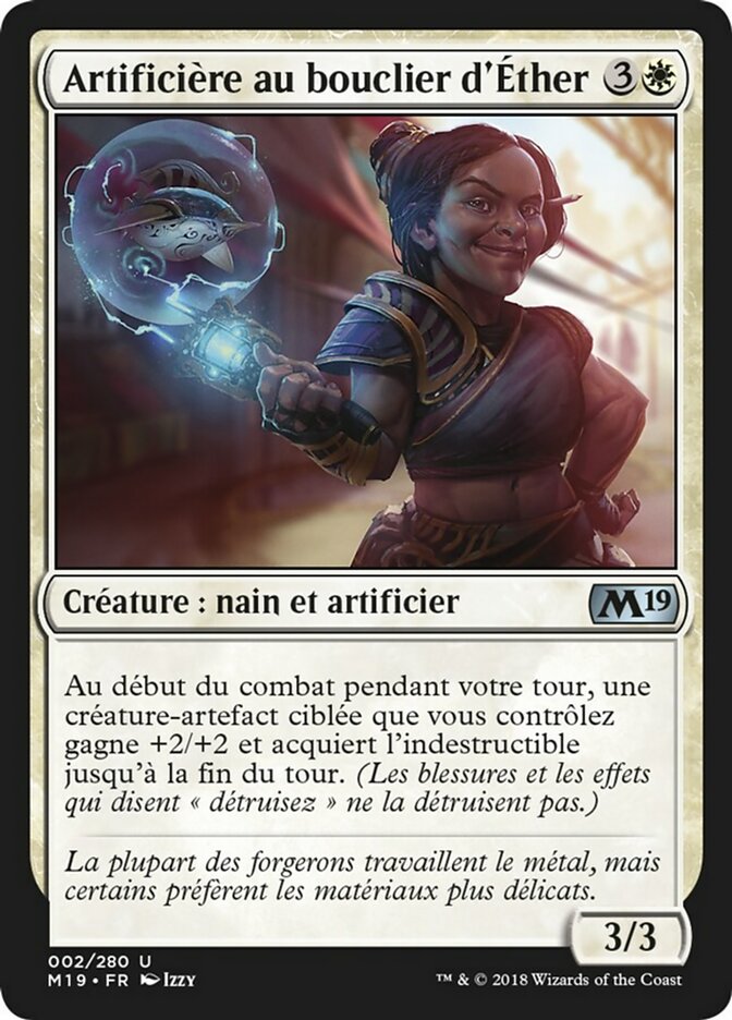 image Artificière au bouclier d'Éther