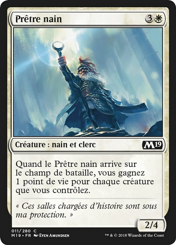 image Prêtre nain