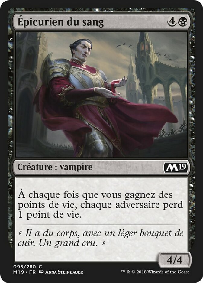 image Épicurien du sang