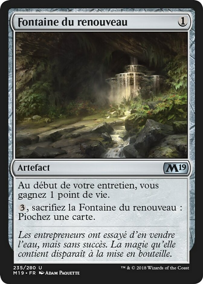 image Fontaine du renouveau