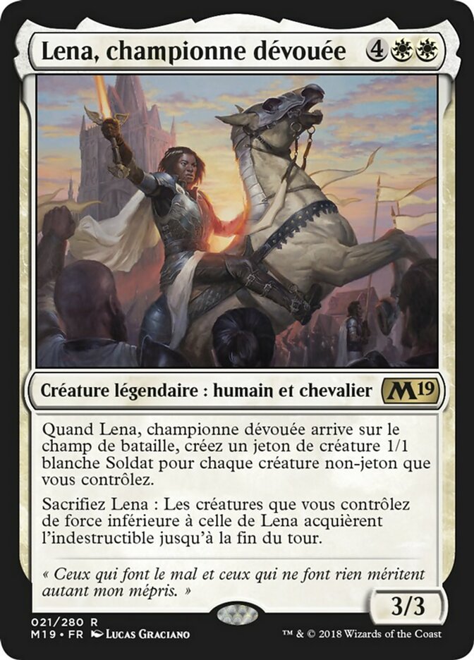 image Lena, championne dévouée