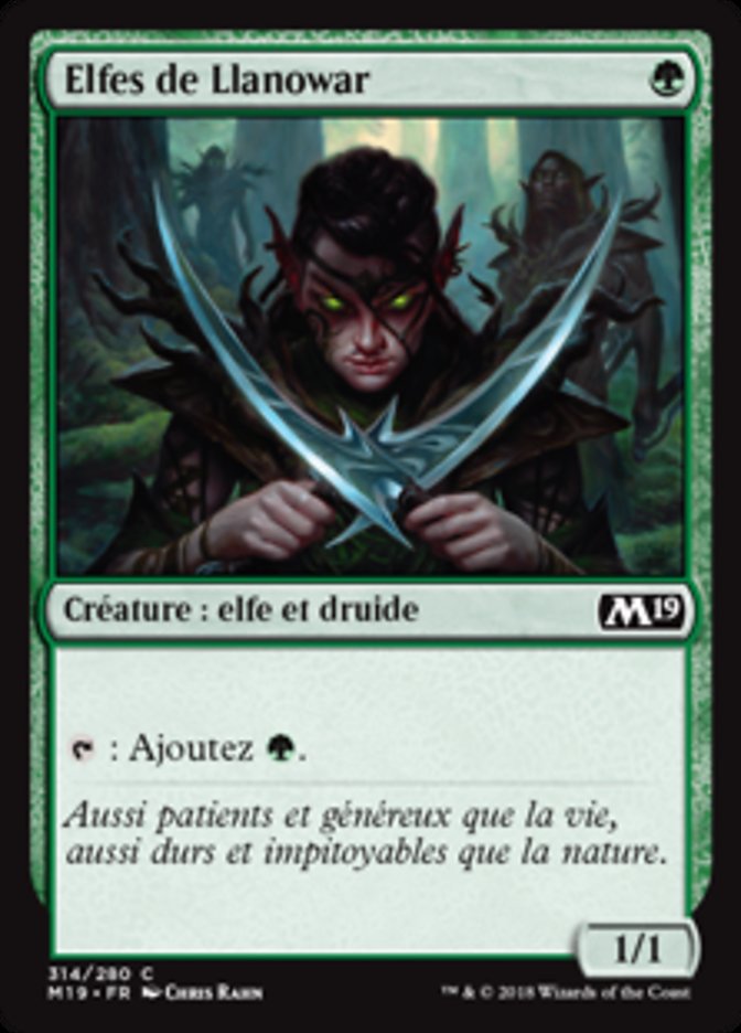 image Elfes de Llanowar