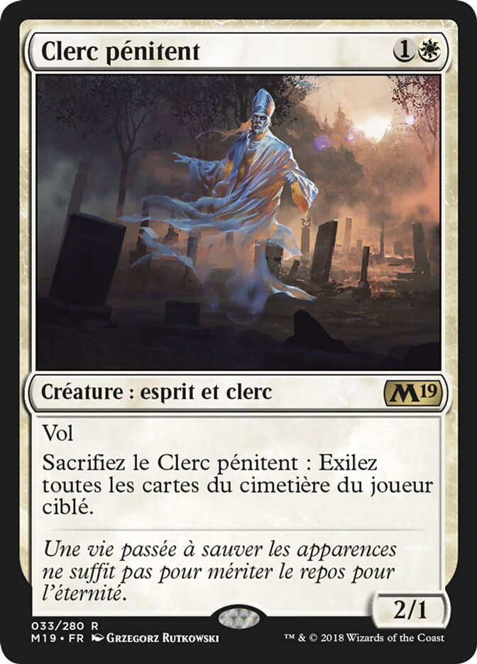 image Clerc pénitent