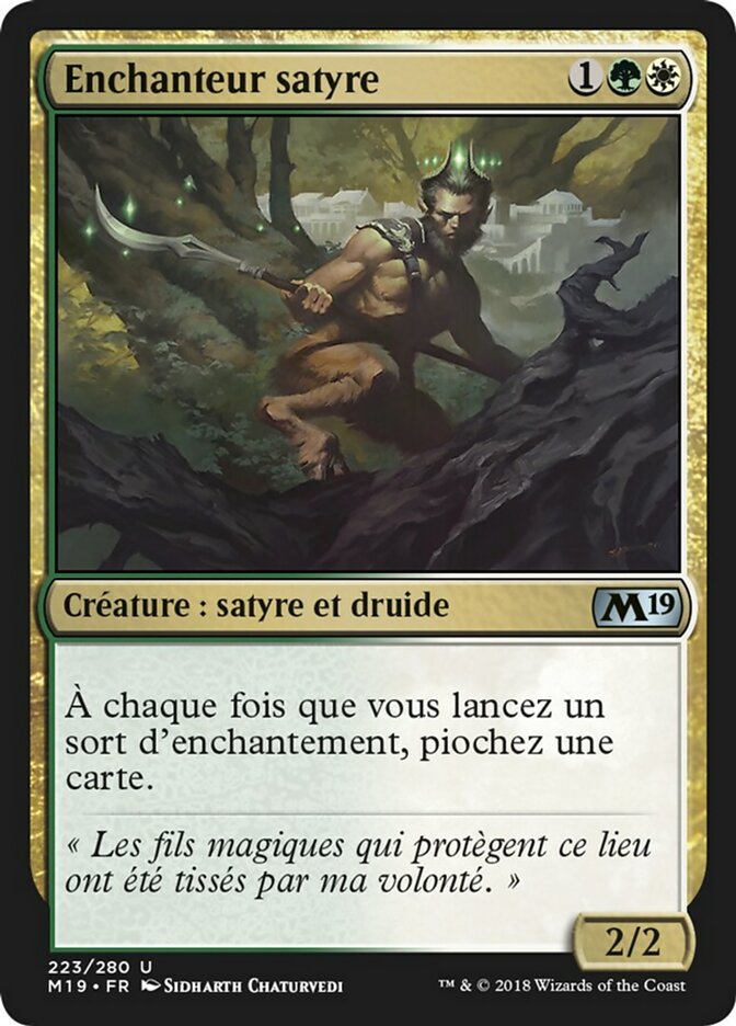image Enchanteur satyre
