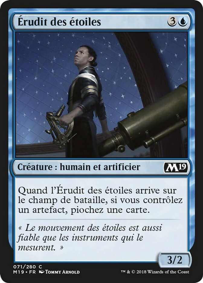 image Érudit des étoiles