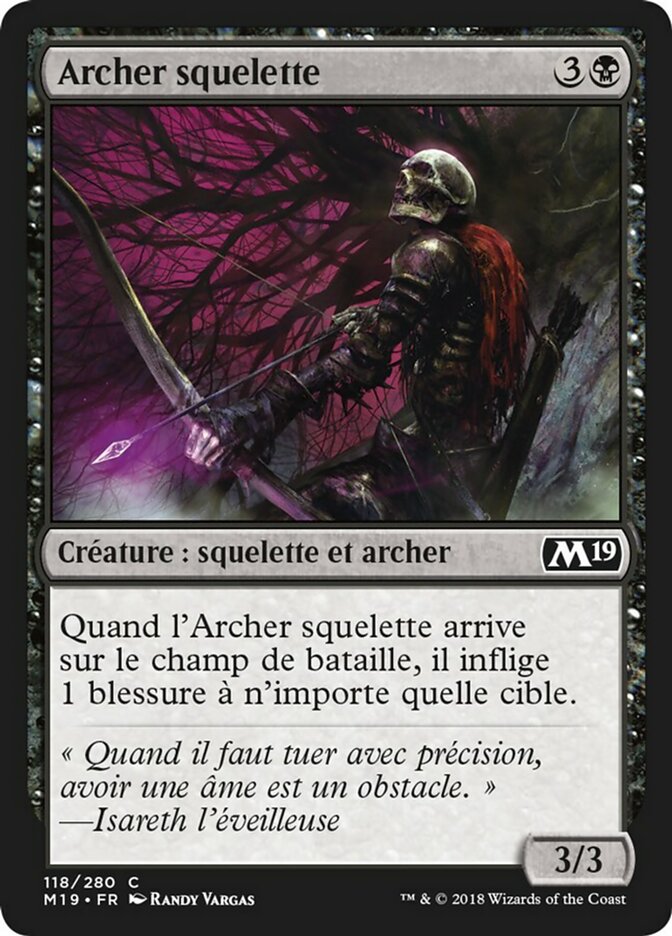 image Archer squelette