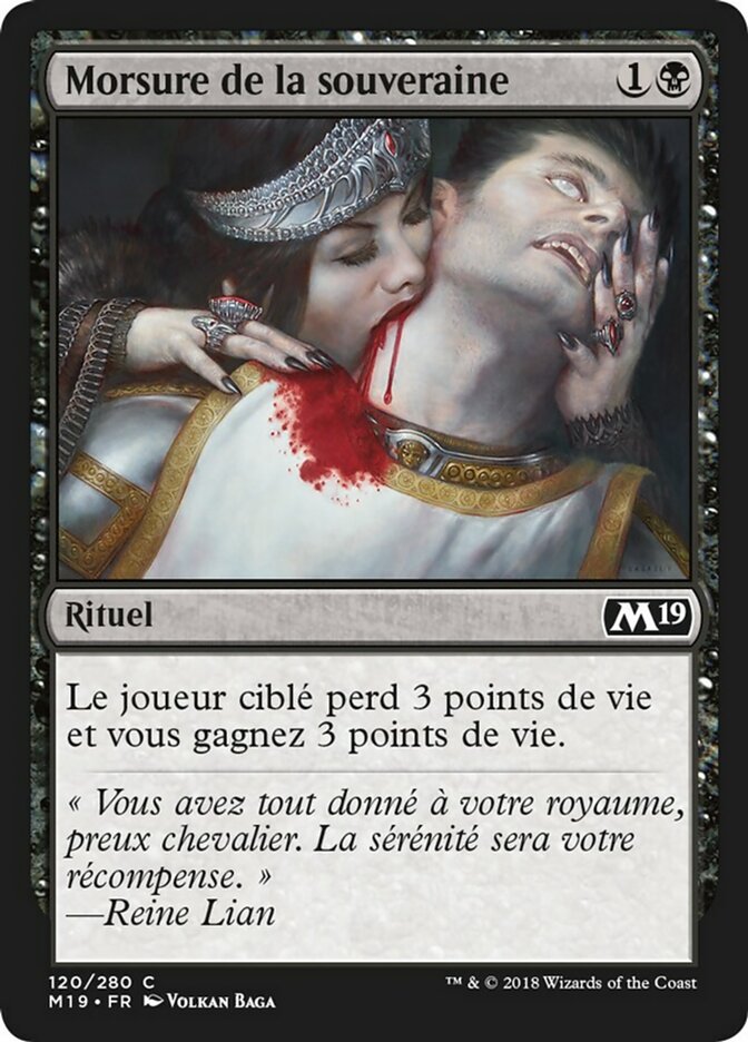image Morsure de la souveraine