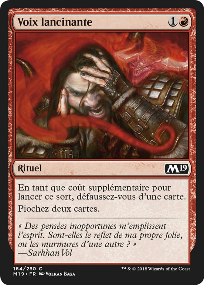 image Voix lancinante
