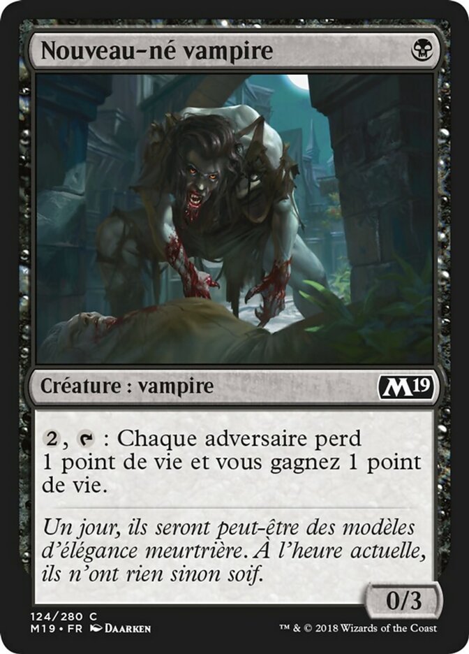 image Nouveau-né vampire