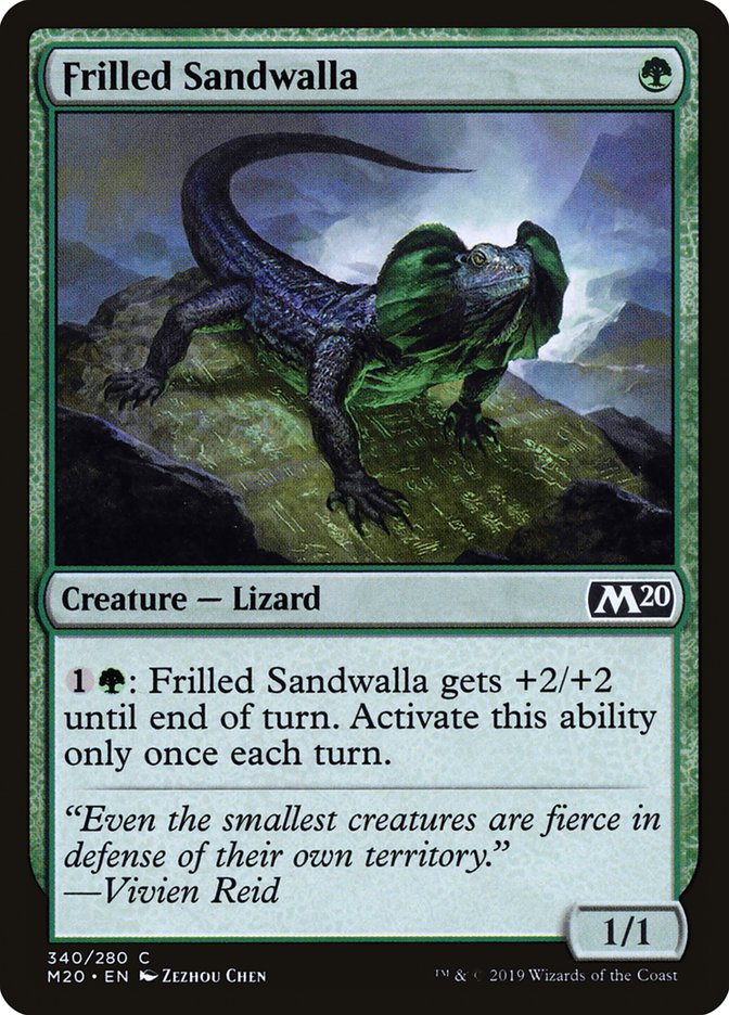 image Frilled Sandwalla