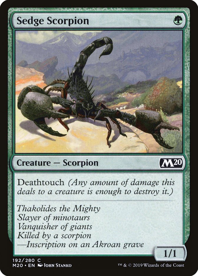 image Sedge Scorpion