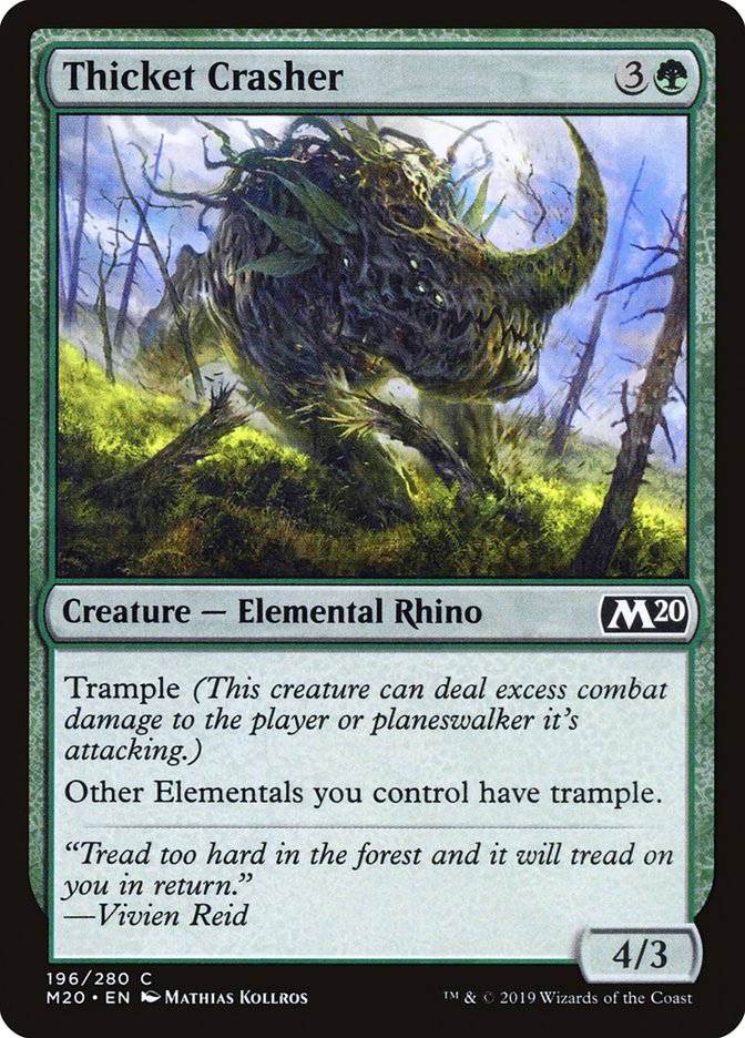 image Thicket Crasher