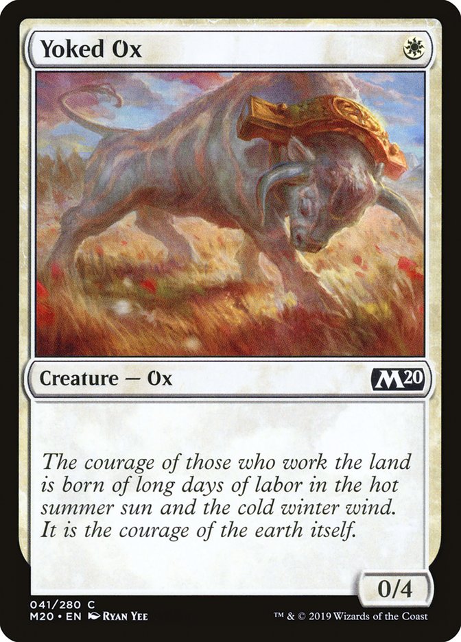 image Yoked Ox