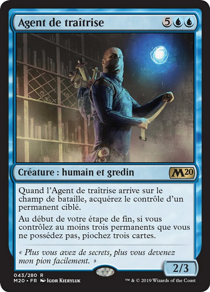 image Agent de traîtrise