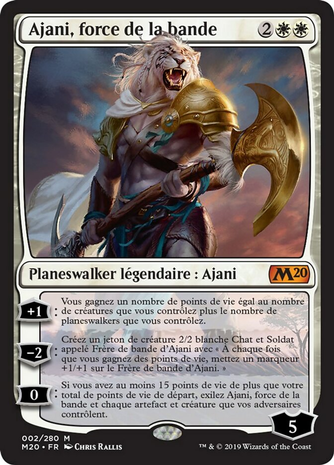 image Ajani, force de la bande