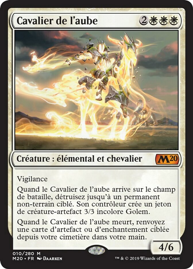 image Cavalier de l'aube