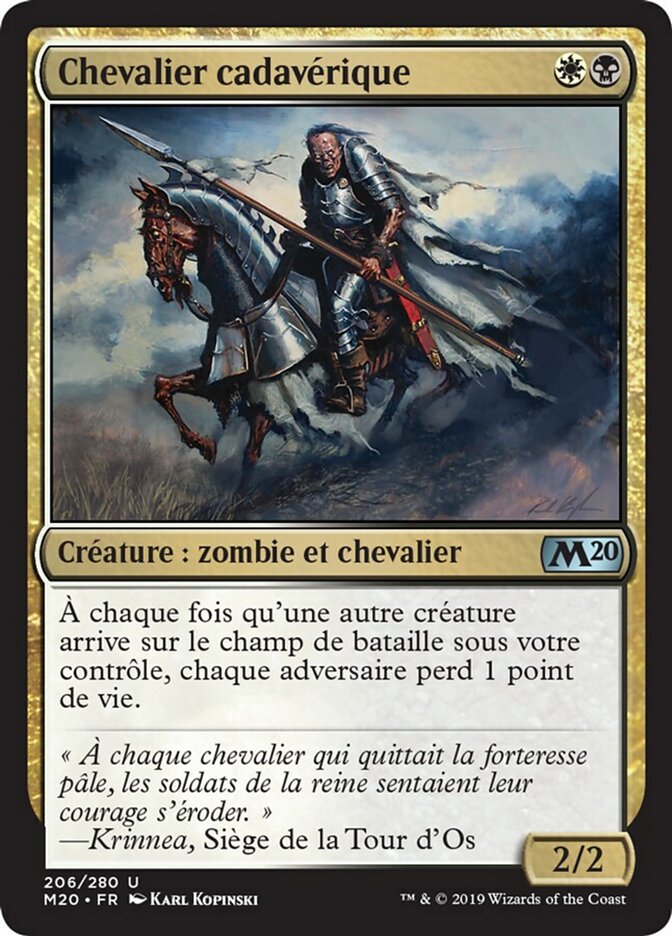 image Chevalier cadavérique