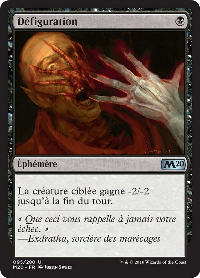 image Défiguration
