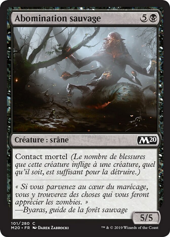 image Abomination sauvage
