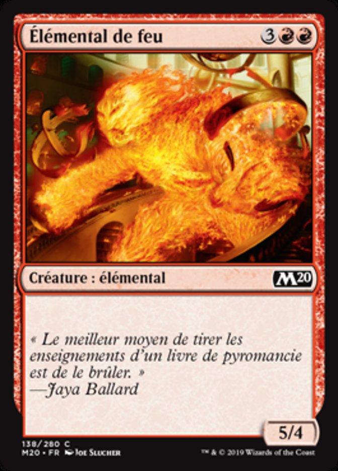 image Élémental de feu