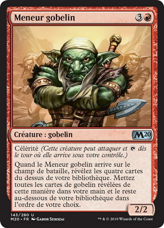 image Meneur gobelin