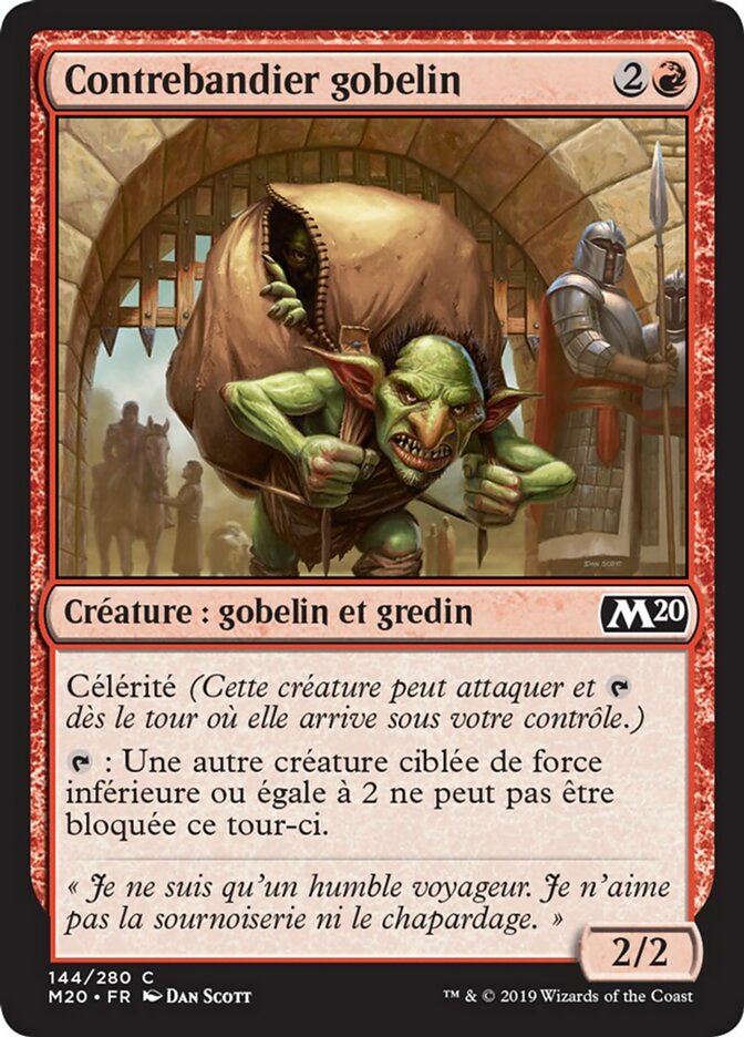 image Contrebandier gobelin