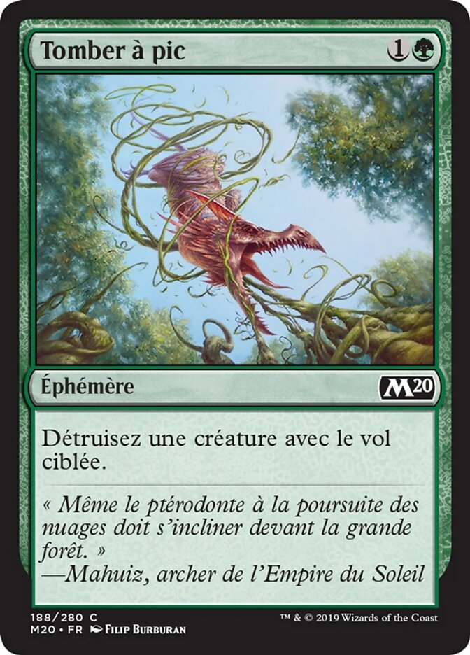 image Tomber à pic