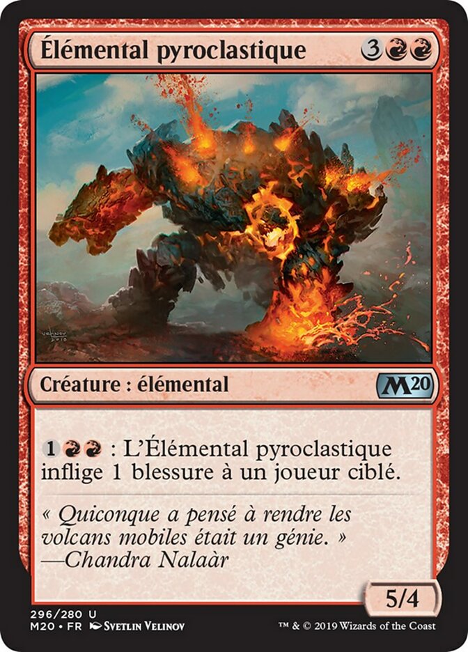 image Élémental pyroclastique