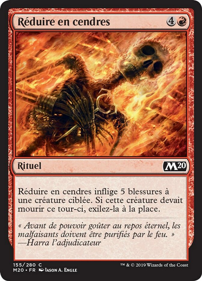 image Réduire en cendres