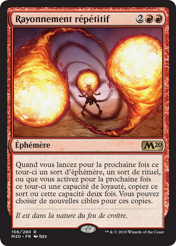 image Rayonnement répétitif