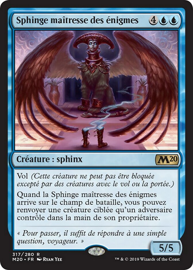 image Sphinge maîtresse des énigmes