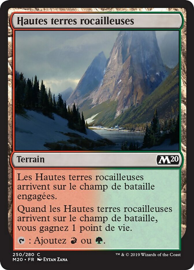 image Hautes terres rocailleuses