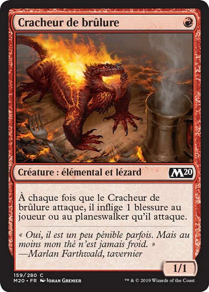 image Cracheur de brûlure