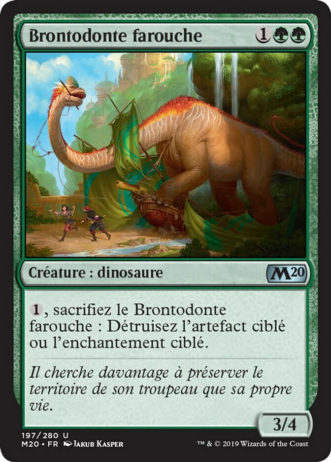 image Brontodonte farouche