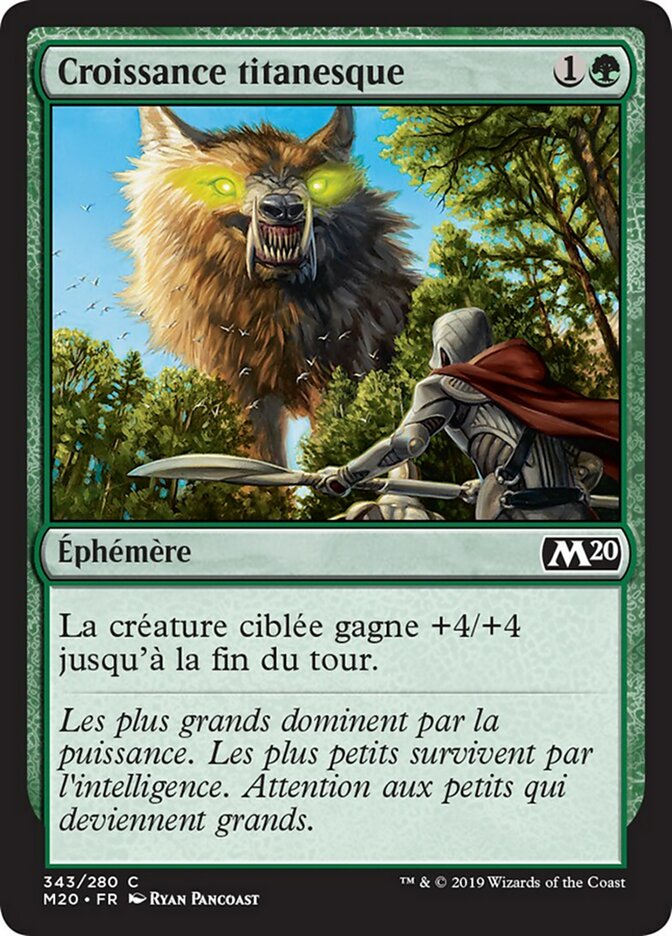 image Croissance titanesque